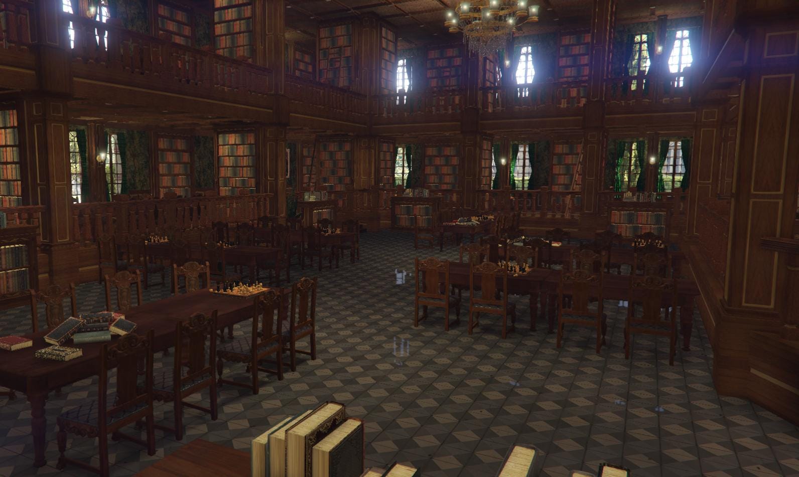 Public Library | MLO / MAP | Fivem GTAV | Optimized | Drag and Drop Files | Best Quality |