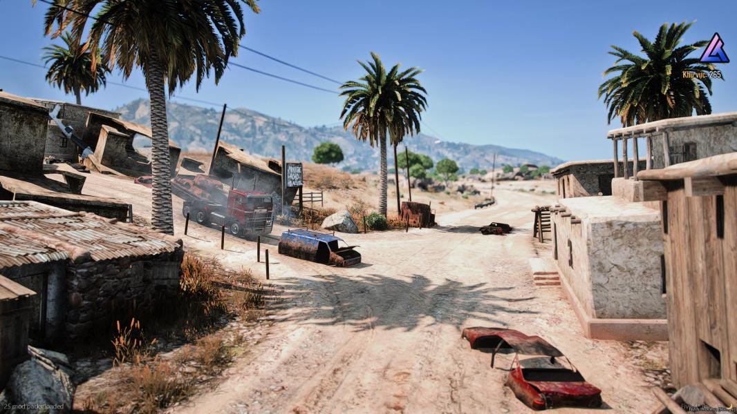 Desert Civilization | MLO / MAP | Fivem GTAV | Optimized | Drag and Drop Files | Best Quality |