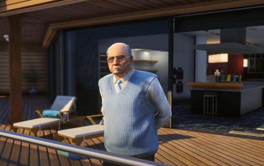 George "The Old Man" | PED | Fivem GTAV | Optimized | Drag and Drop Files | Best Quality |