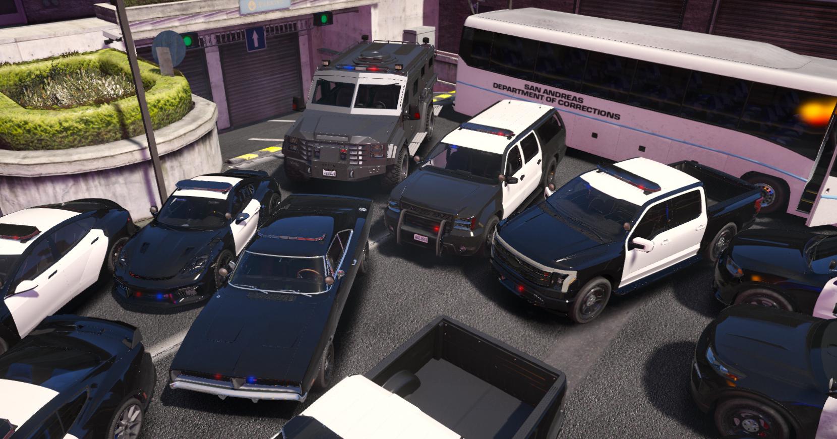 Police Unbranded Car Pack | Fivem GTAV | Optimized | Drag and Drop Files | Best Quality |