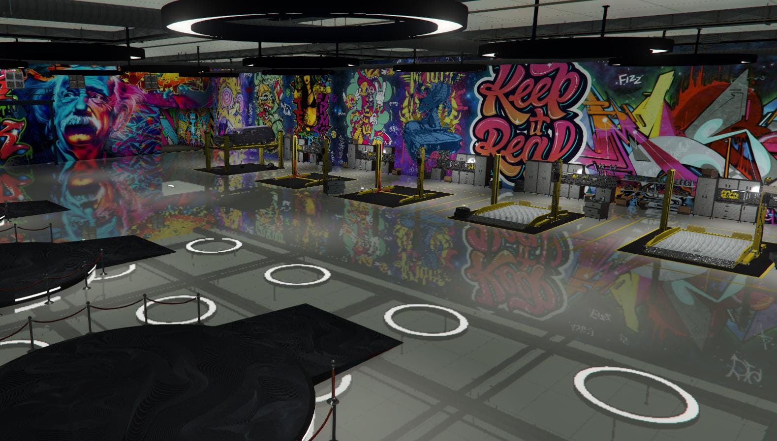 Graffiti Mechanic | MLO / MAP | Fivem GTAV | Optimized | Drag and Drop Files | Best Quality |