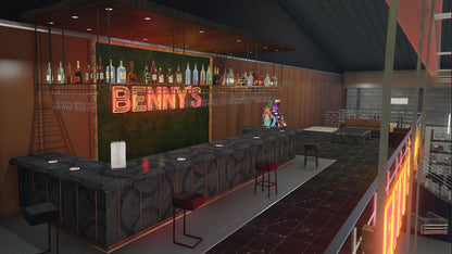 South Benny's Mechanic | MLO / MAP | Fivem GTAV | Optimized | Drag and Drop Files | Best Quality |