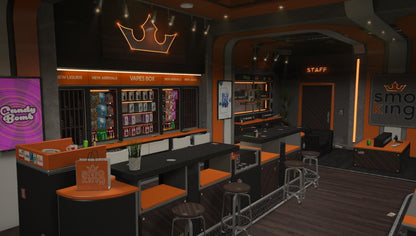 Smoking Vape Stores | Fivem GTAV | Optimized | Drag and Drop Files | Best Quality |