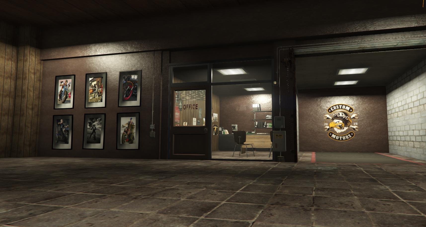 Biker Club | MLO / MAP | Fivem GTAV | Optimized | Drag and Drop Files | Best Quality |
