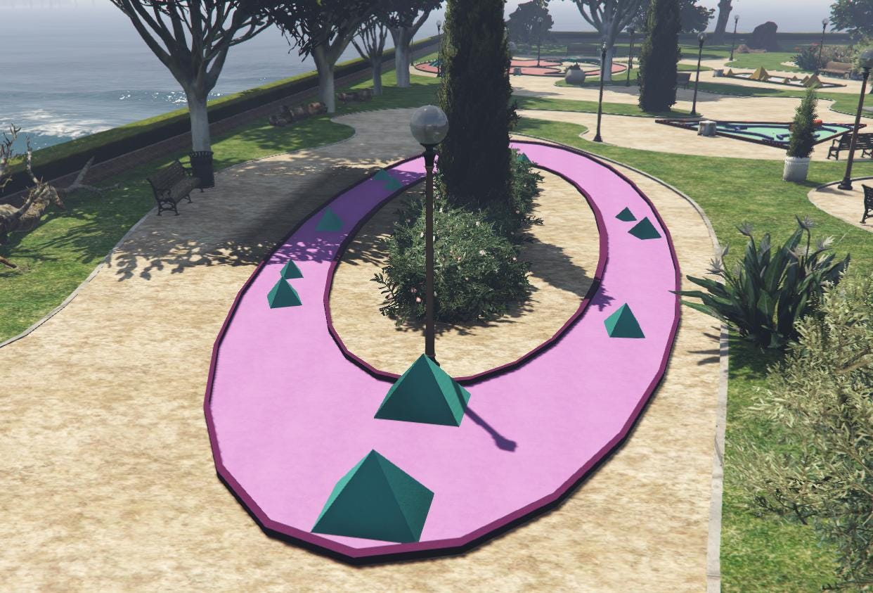 Pier Mini Golf | MLO + SCRIPT | Fivem GTAV | Optimized | Drag and Drop Files | Best Quality |