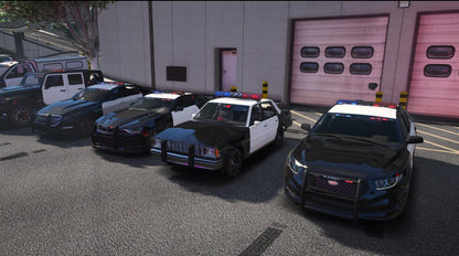 Police Mega Car Pack | Fivem GTAV | Optimized | Drag and Drop Files | Best Quality |