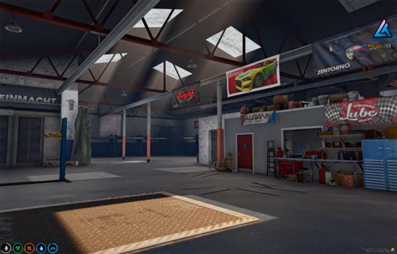 Import Garage Mechanic | MLO / MAP | Fivem GTAV | Optimized | Drag and Drop Files | Best Quality |