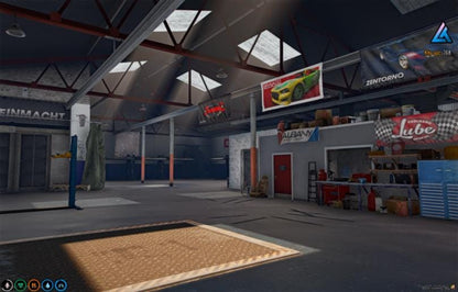 Import Garage Mechanic | MLO / MAP | Fivem GTAV | Optimized | Drag and Drop Files | Best Quality |