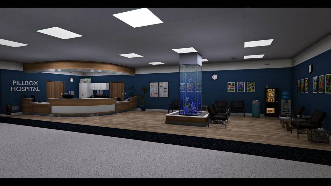 Pillbox Hospital | MLO / MAP | Fivem GTAV | Optimized | Drag and Drop Files | Best Quality |