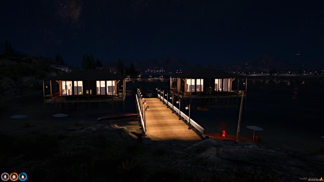 Lake Houses | MLO / MAP | Fivem GTAV | Optimized | Drag and Drop Files | Best Quality |