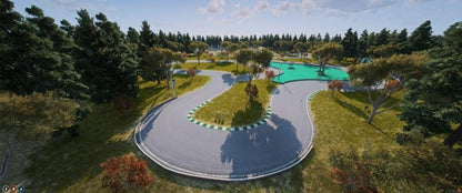 Yashu Circuit | MLO / MAP | Fivem GTAV | Optimized | Drag and Drop Files | Best Quality |