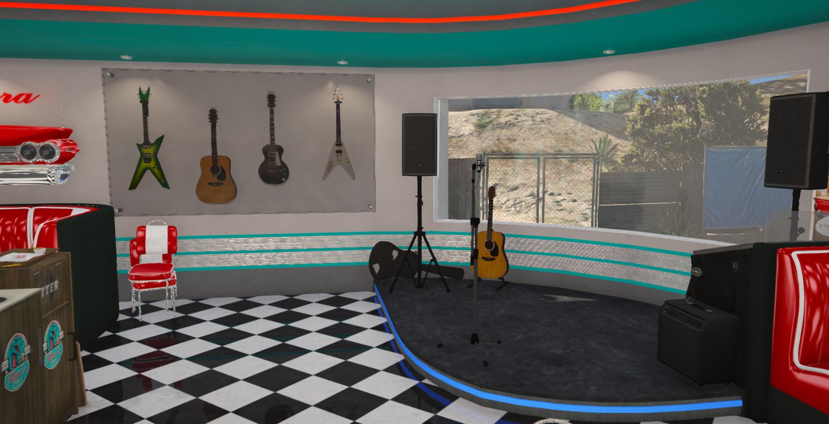 Rex Dinner | Fivem GTAV | Optimized | Drag and Drop Files | Best Quality |