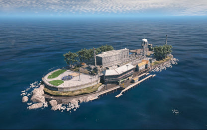 Alcatraz Prison | MLO / MAP | Fivem GTAV | Optimized | Drag and Drop Files | Best Quality |