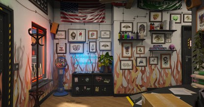 Tattoo Shops | MLO / MAP | Fivem GTAV | Optimized | Drag and Drop Files | Best Quality |