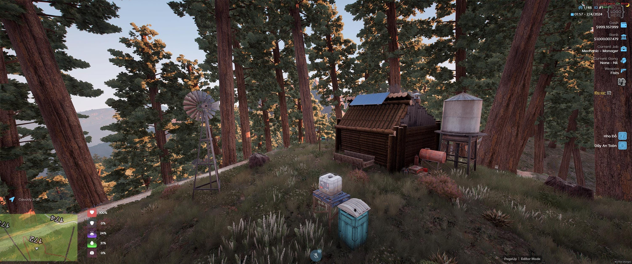 Forest Cabin | MLO / MAP | Fivem GTAV | Optimized | Drag and Drop Files | Best Quality |