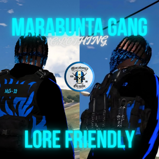 Marabunta | CLOTHING PACK | FiveM GTAV | Bloods Gang Full Outfit | Optimized | Drag & Drop | Best Quality |