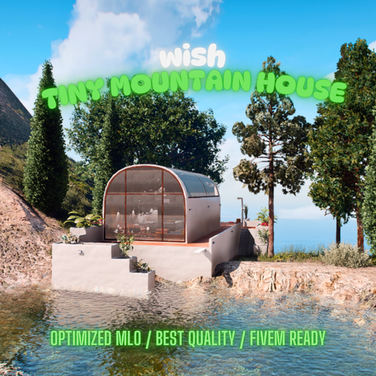 Tiny Mountain House | MLO / MAP | Fivem GTAV | Optimized | Drag and Drop Files | Best Quality |