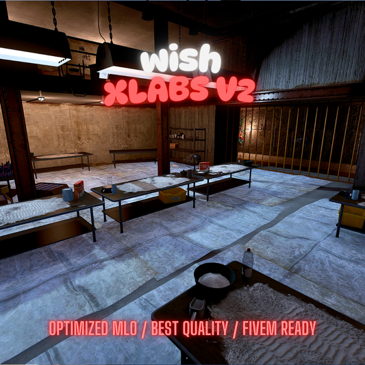 XLabs V2 | MLO / MAP | Fivem GTAV | Optimized | Drag and Drop Files | Best Quality |