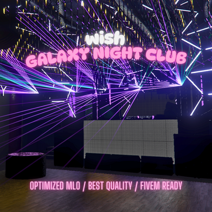Galaxy Nightclub | MLO / MAP | Fivem GTAV | Optimized | Drag and Drop Files | Best Quality |