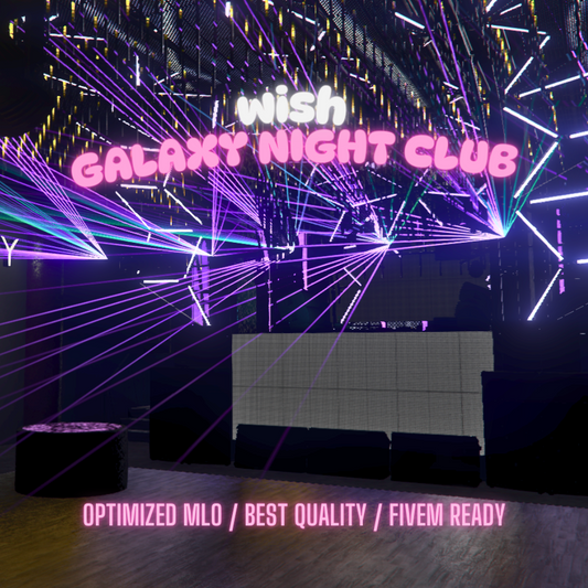 Galaxy Nightclub | MLO / MAP | Fivem GTAV | Optimized | Drag and Drop Files | Best Quality |