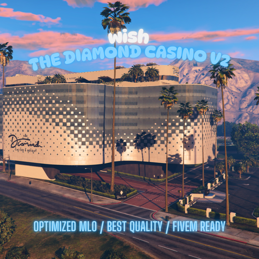 The Diamond Casino & Resort V2 | MLO / MAP | Fivem GTAV | Optimized | Drag and Drop Files | Best Quality |