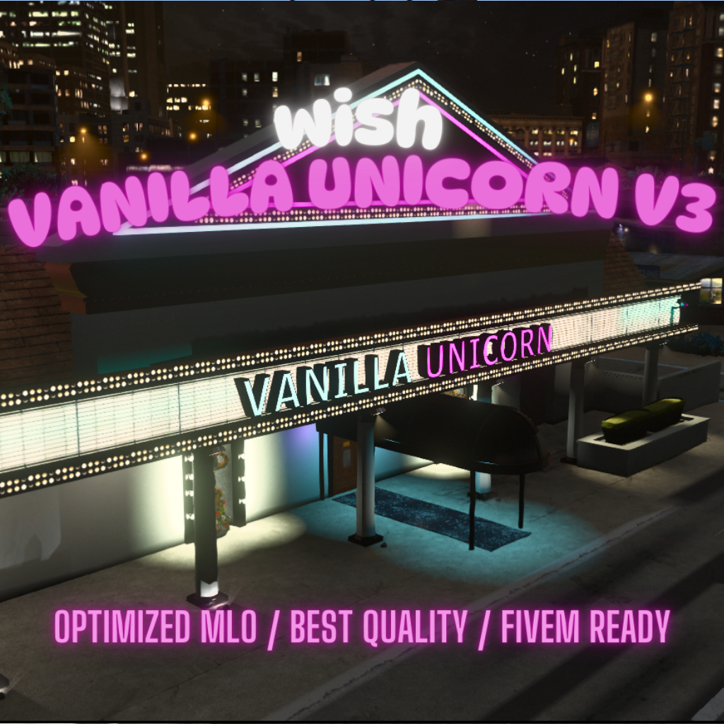 Vanilla Unicorn V3 | MLO / MAP | Fivem GTAV | Optimized | Drag and Drop Files | Best Quality |