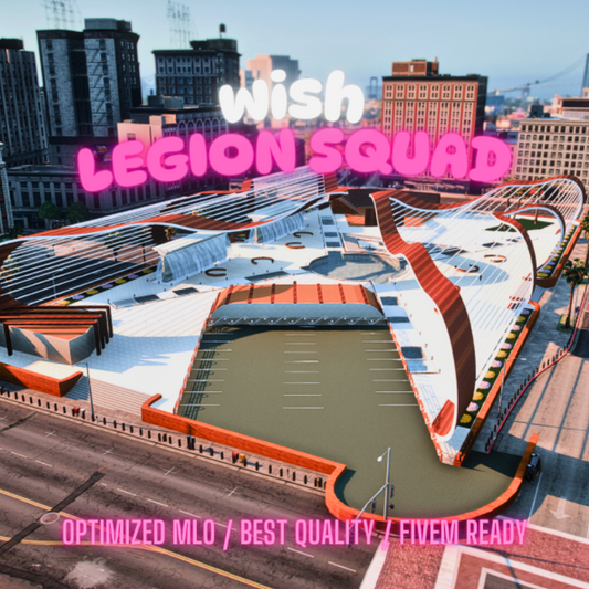 Future Legion Square | MLO / MAP | Fivem GTAV | Optimized | Drag and Drop Files | Best Quality |