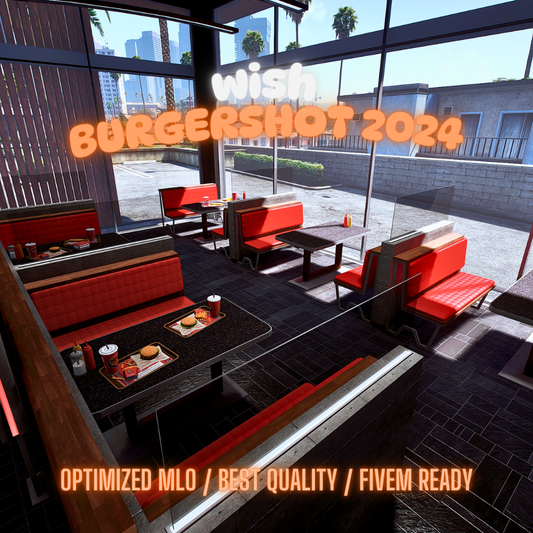 BurgerShot | MLO / MAP | Fivem GTAV | Optimized | Drag and Drop Files | Best Quality |