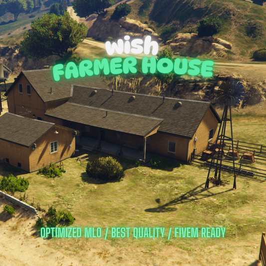 Farmer House | MLO / MAP | Fivem GTAV | Optimized | Drag and Drop Files | Best Quality |