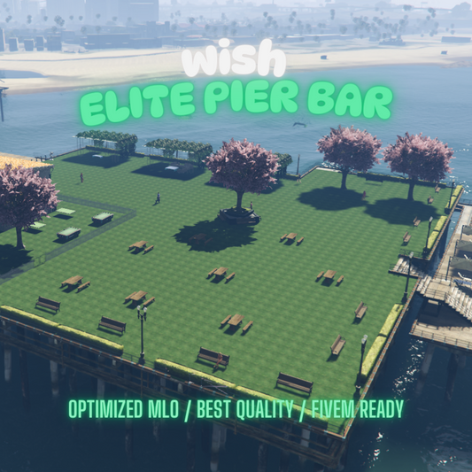 Elite Pier Bar | MLO / MAP | Fivem GTAV | Optimized | Drag and Drop Files | Best Quality |