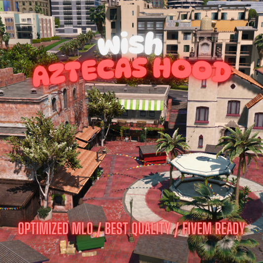 Aztecas Hood | MLO / MAP | Fivem GTAV | Optimized | Drag and Drop Files | Best Quality |