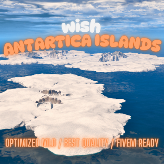 Antartica Islands | MLO / MAP | Fivem GTAV | Optimized | Drag and Drop Files | Best Quality |
