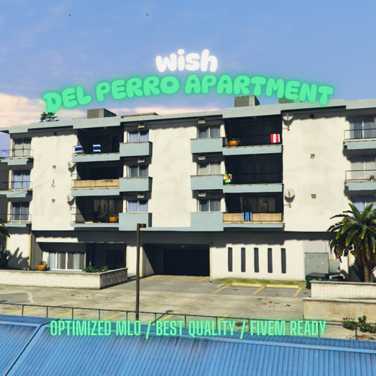 DelPerro Apartment | MLO / MAP | Fivem GTAV | Optimized | Drag and Drop Files | Best Quality |