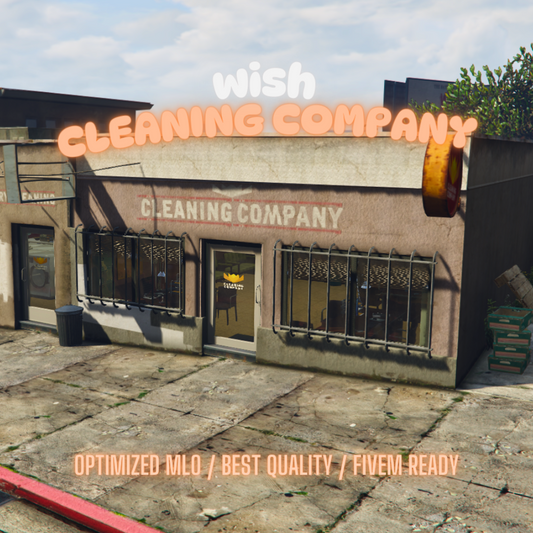 Cleaning Company | MLO / MAP | Fivem GTAV | Optimized | Drag and Drop Files | Best Quality |