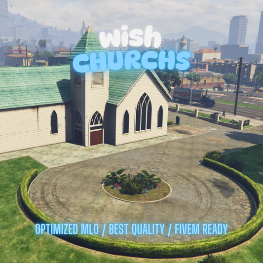 Churchs | MLO / MAP | Fivem GTAV | Optimized | Drag and Drop Files | Best Quality |