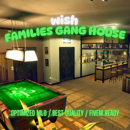 Families Gang House | MLO / MAP | Fivem GTAV | Optimized | Drag and Drop Files | Best Quality |