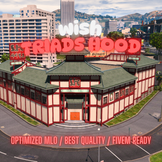 Triads Hood | MLO / MAP | Fivem GTAV | Optimized | Drag and Drop Files | Best Quality |