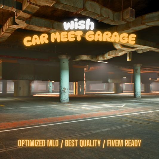Car Meet Garage | MLO / MAP | Fivem GTAV | Optimized | Drag and Drop Files | Best Quality |