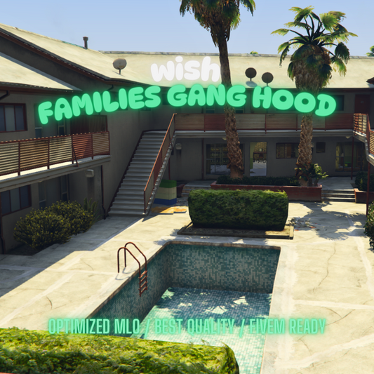 Families Gang Hood | MLO / MAP | Fivem GTAV | Optimized | Drag and Drop Files | Best Quality |