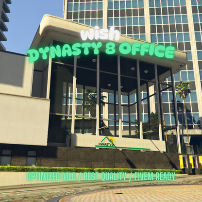 Dynasty 8 Office | MLO / MAP | Fivem GTAV | Optimized | Drag and Drop Files | Best Quality |