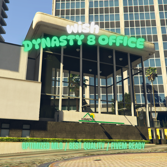 Dynasty 8 Office | MLO / MAP | Fivem GTAV | Optimized | Drag and Drop Files | Best Quality |