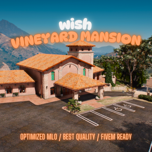 Vineyard Mansion | MLO / MAP | Fivem GTAV | Optimized | Drag and Drop Files | Best Quality |