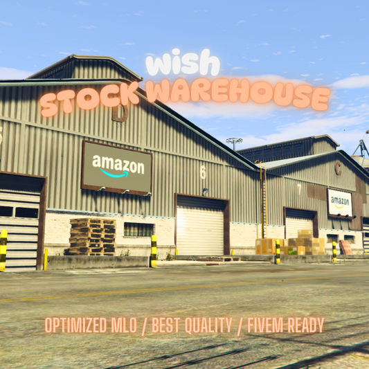 Stock Warehouse | MLO / MAP | Fivem GTAV | Optimized | Drag and Drop Files | Best Quality |
