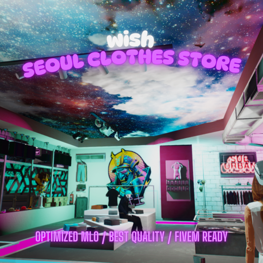 Seoul Clothing Store | MLO / MAP | Fivem GTAV | Optimized | Drag and Drop Files | Best Quality |