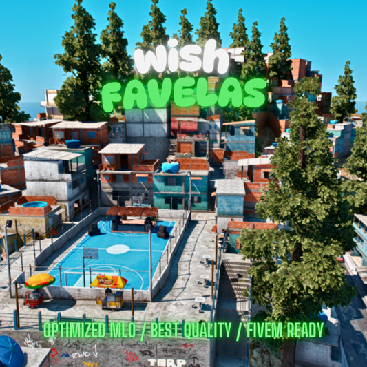 Favelas | MLO / MAP | Fivem GTAV | Optimized | Drag and Drop Files | Best Quality |