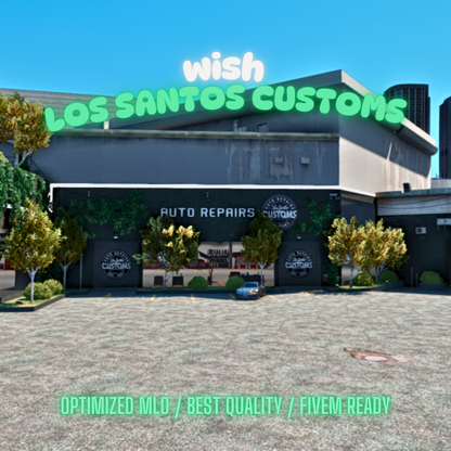 Los Santos Customs | MLO / MAP | Fivem GTAV | Optimized | Drag and Drop Files | Best Quality |