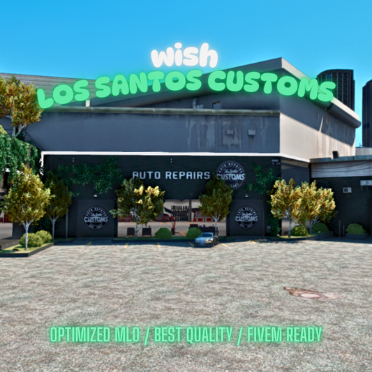 Los Santos Customs | MLO / MAP | Fivem GTAV | Optimized | Drag and Drop Files | Best Quality |