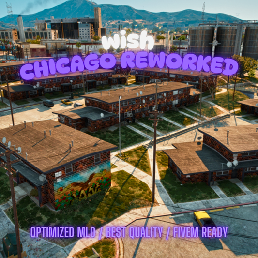 Chicago Reworked | MLO / MAP | Fivem GTAV | Optimized | Drag and Drop Files | Best Quality |