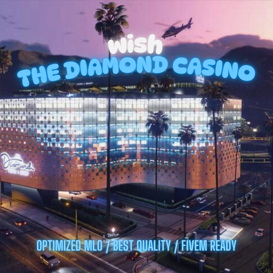 The Diamond Casino & Resort | MLO / MAP | Fivem GTAV | Optimized | Drag and Drop Files | Best Quality |