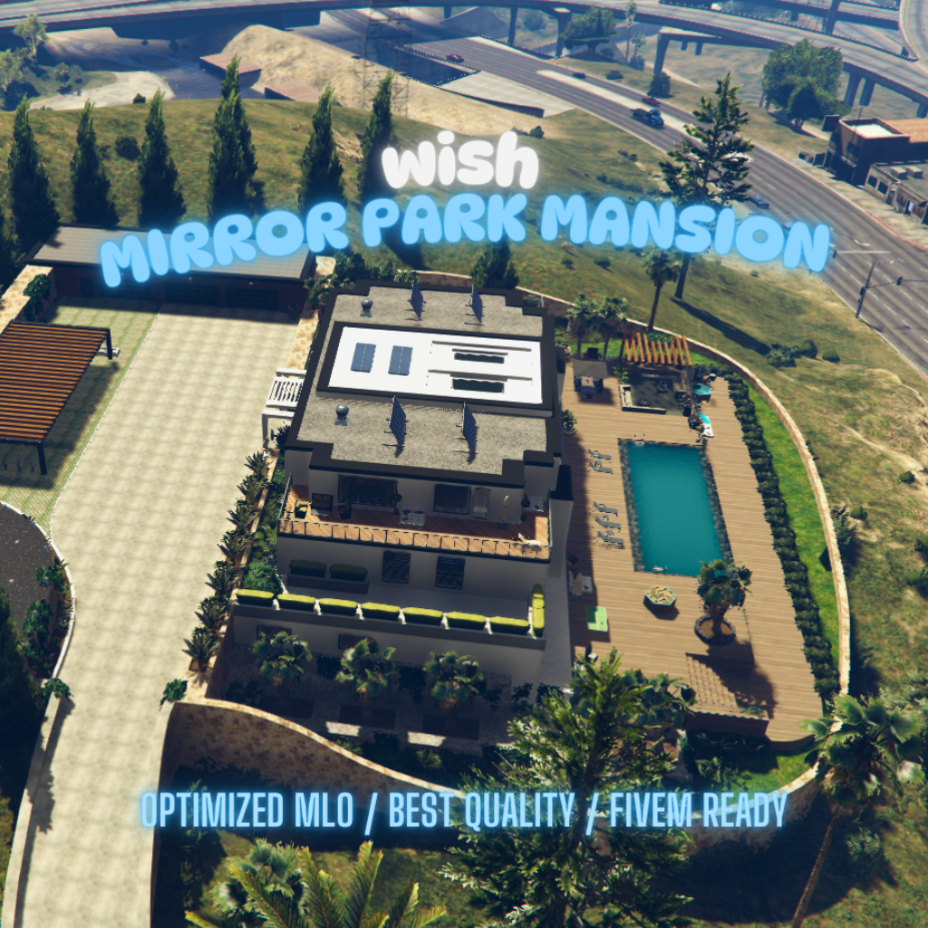 Mirror Park Mansion | MLO / MAP | Fivem GTAV | Optimized | Drag and Drop Files | Best Quality |